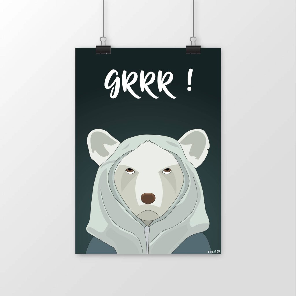 Affiche - Ours Grrr !