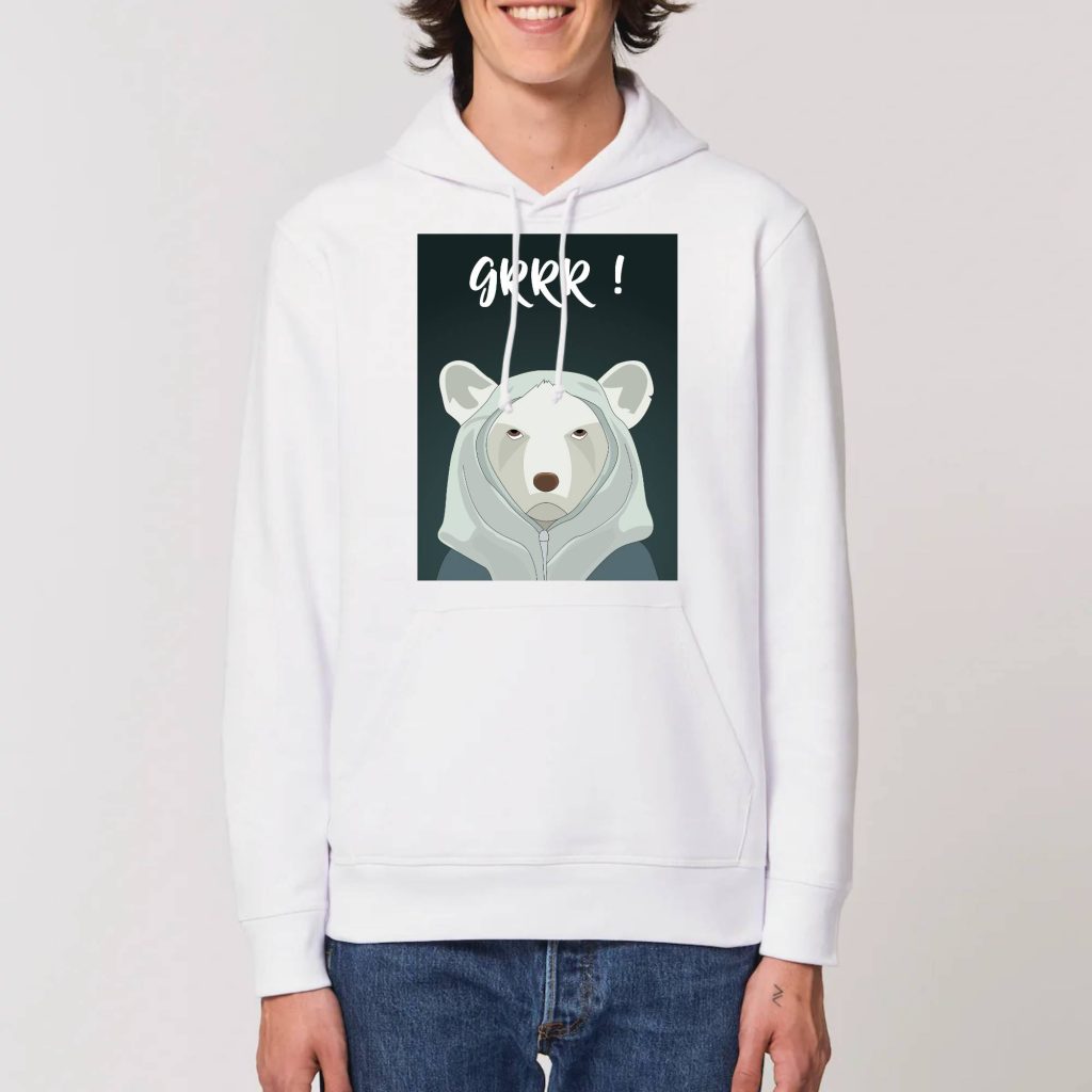 Ours Grrr ! - Sweat u00e0 capuche DRUMMER