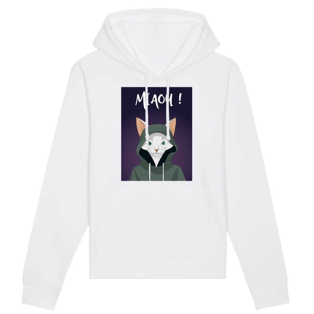 Chat Miaou ! - Sweat à capuche DRUMMER